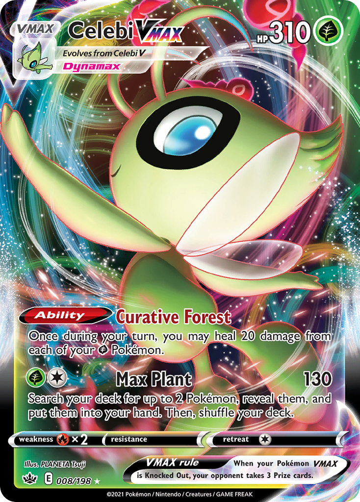 Celebi VMAX - Chilling Reign - 008