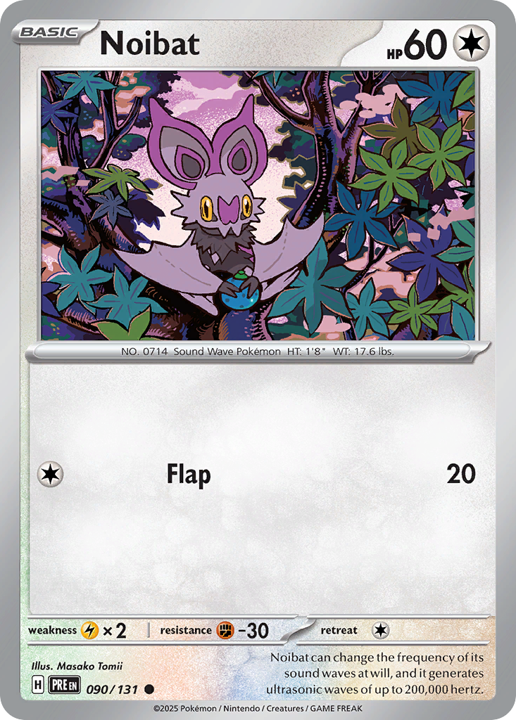 Noibat - Prismatic Evolutions - 090