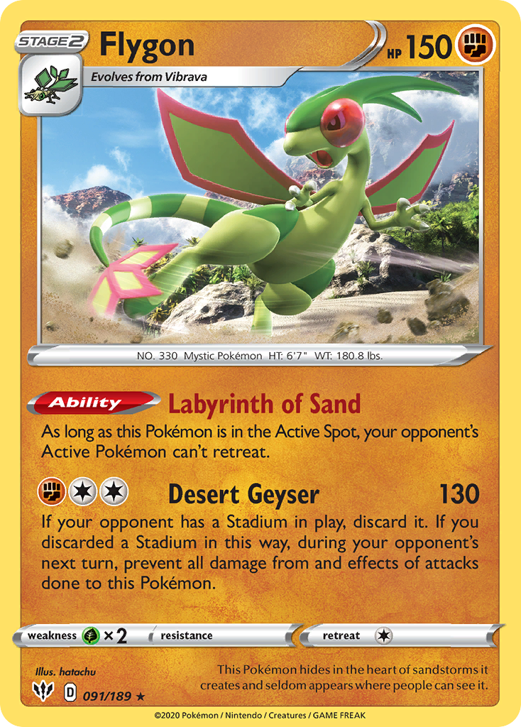 Flygon - Darkness Ablaze - 091