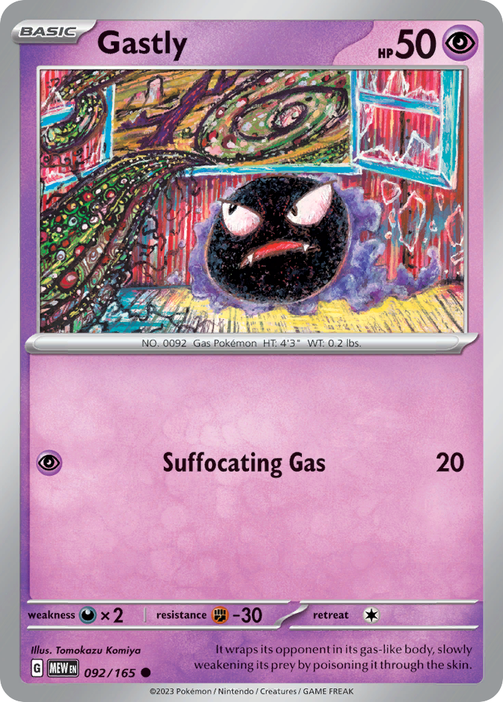 Gastly - 151 - 092