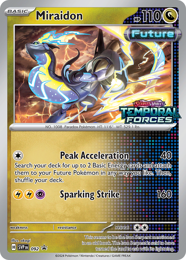 Miraidon - Scarlet & Violet Black Star Promos - 092