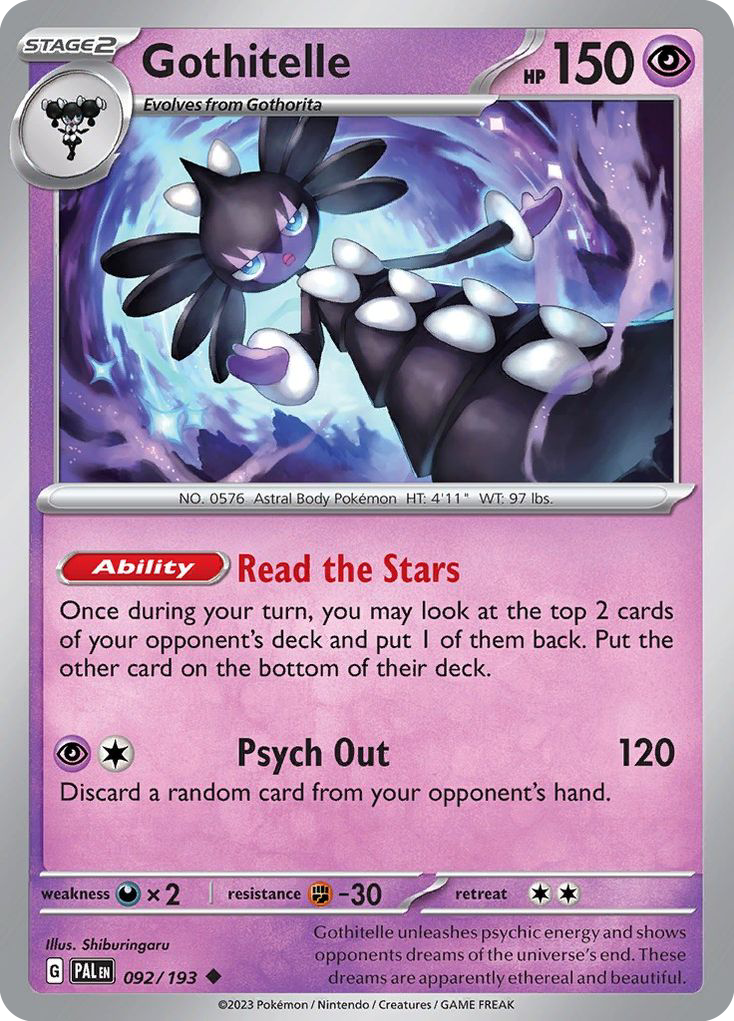Gothitelle - Paldea Evolved - 092