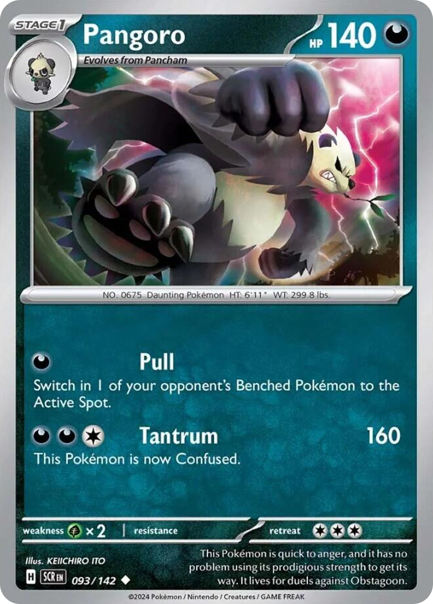 Pangoro - Stellar Crown - 093