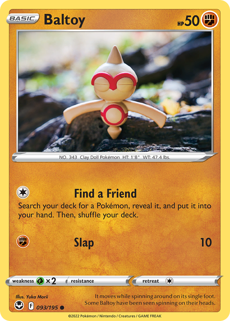 Baltoy - Silver Tempest - 093