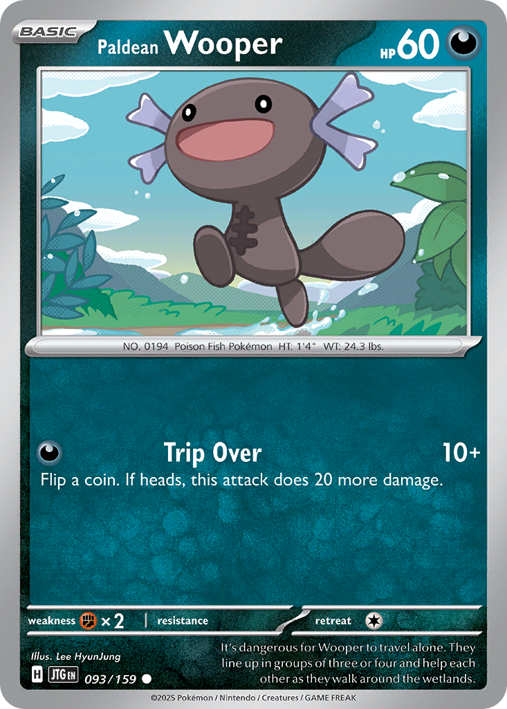 Paldean Wooper - Journey Together - 093