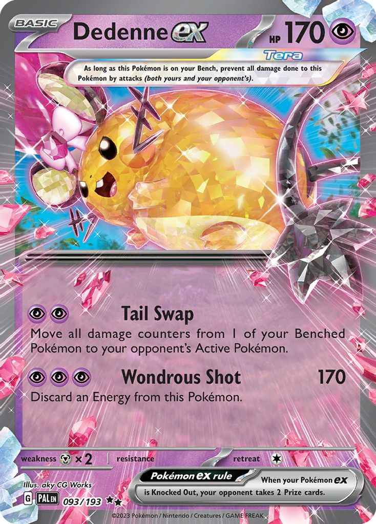 Dedenne ex - Paldea Evolved - 093