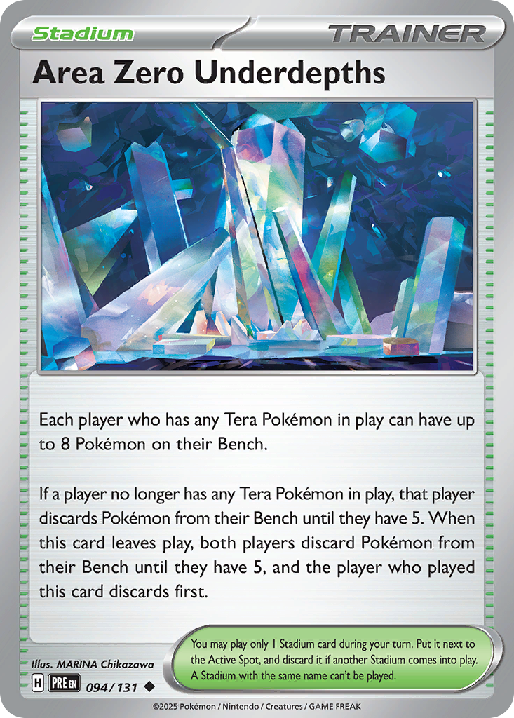 Area Zero Underdepths - Prismatic Evolutions - 094