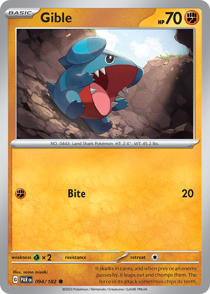 Gible - Paradox Rift - 094