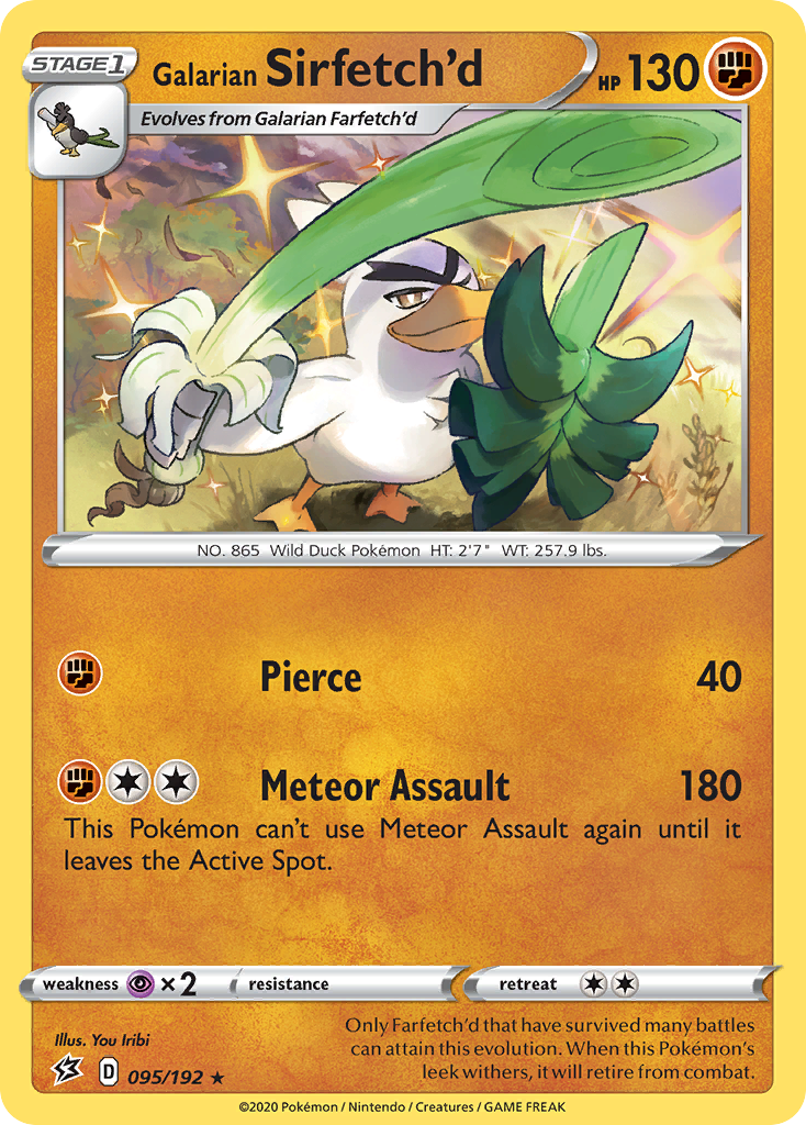 Galarian Sirfetch'd - Rebel Clash - 095