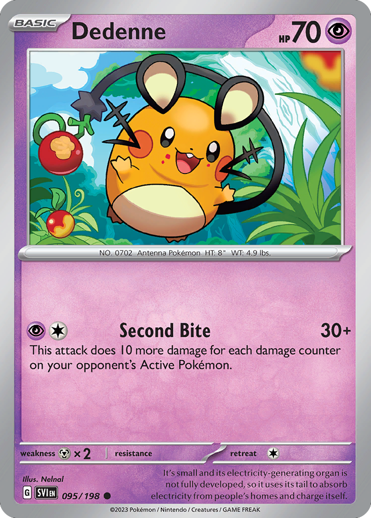 Dedenne - Scarlet & Violet - 095