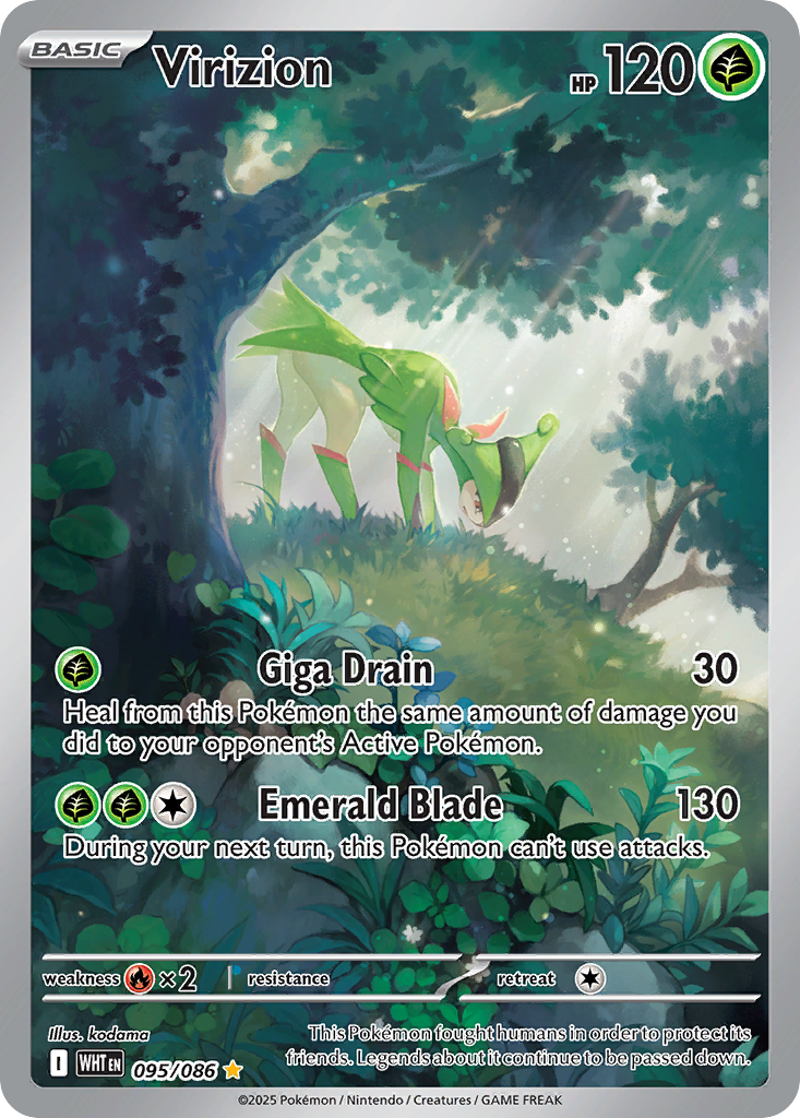 Virizion - White Flare - 095