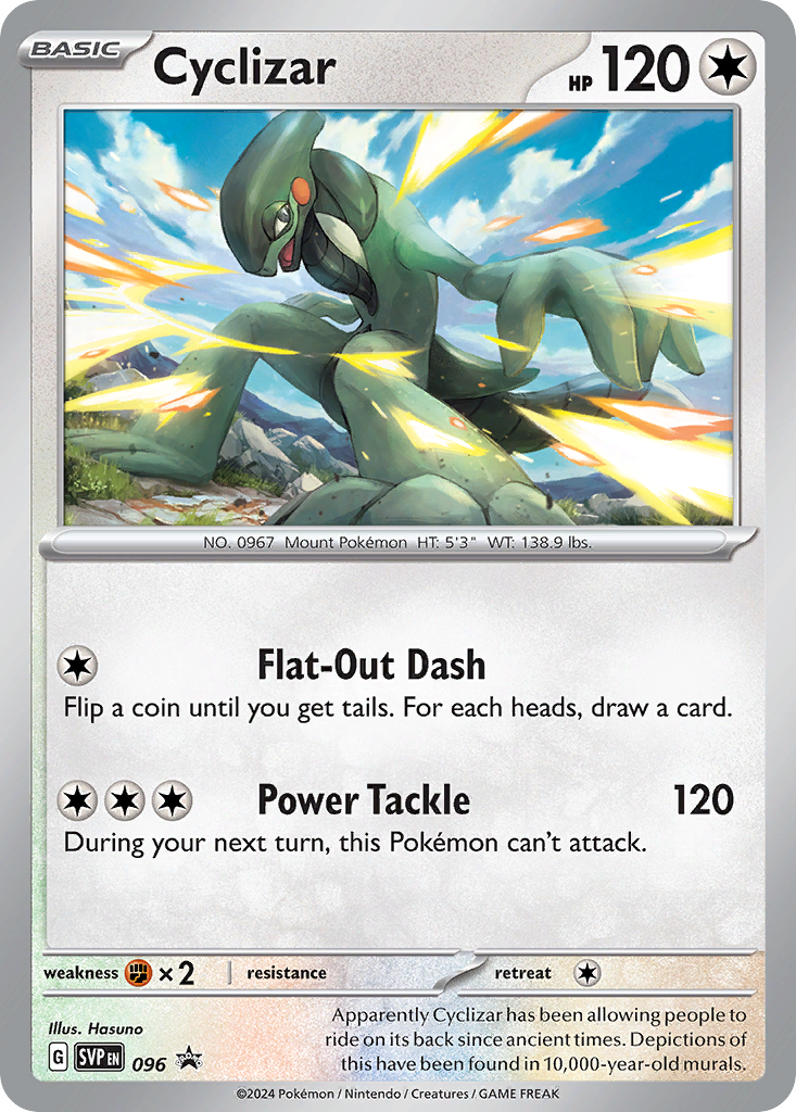 Cyclizar - Scarlet & Violet Black Star Promos - 096