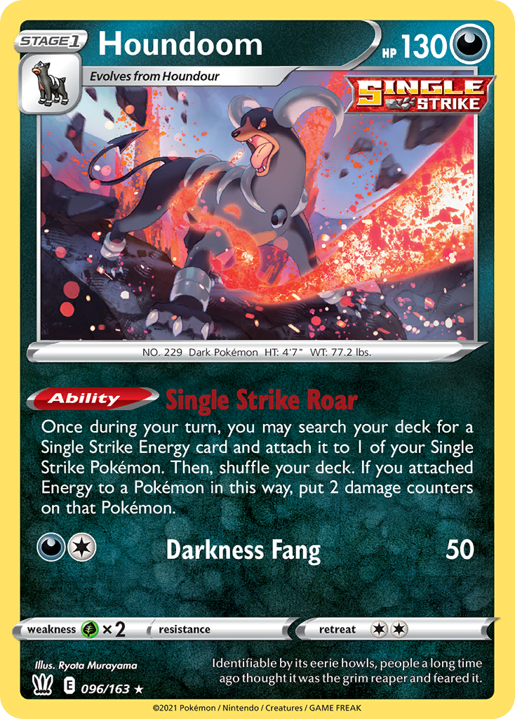 Houndoom - Battle Styles - 096