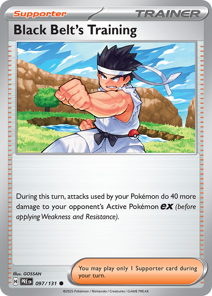 Black Belt's Training - Prismatic Evolutions - 097