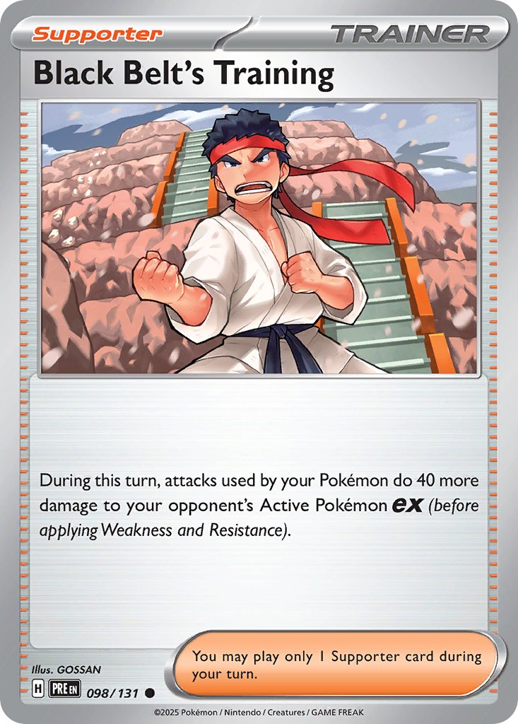 Black Belt's Training - Prismatic Evolutions - 098
