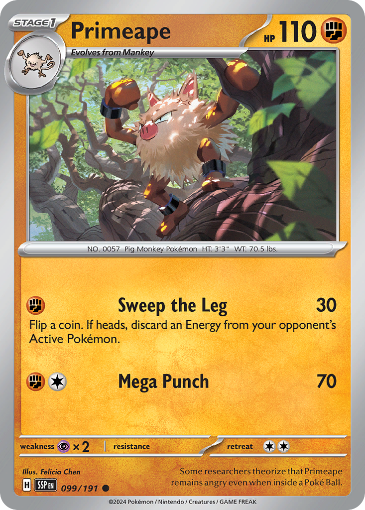 Primeape - Surging Sparks - 099