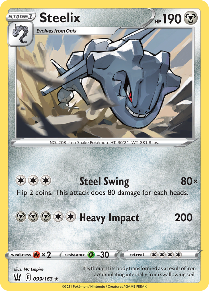 Steelix - Battle Styles - 099