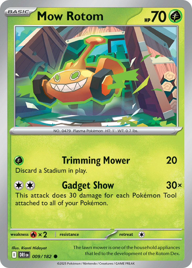 Mow Rotom - Destined Rivals - 009
