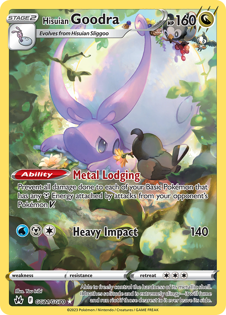 Hisuian Goodra - Crown Zenith Galarian Gallery - GG21