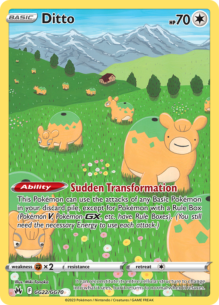 Ditto - Crown Zenith Galarian Gallery - GG22