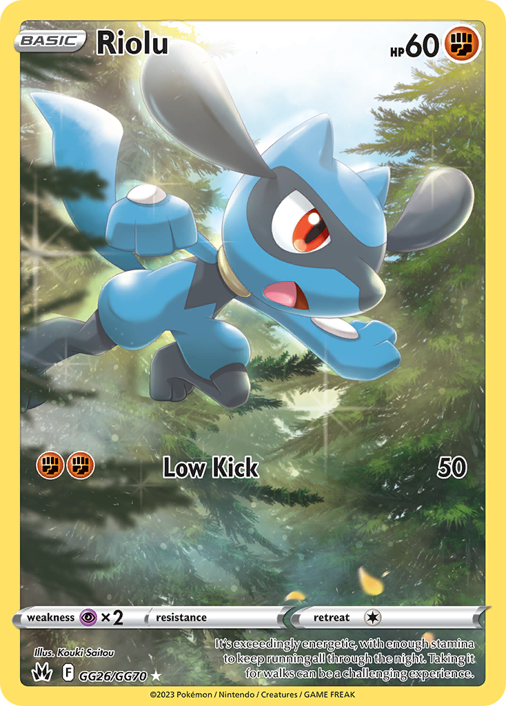 Riolu - Crown Zenith Galarian Gallery - GG26