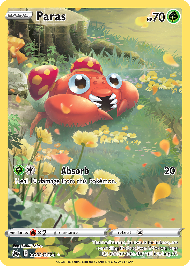 Paras - Crown Zenith Galarian Gallery - GG32