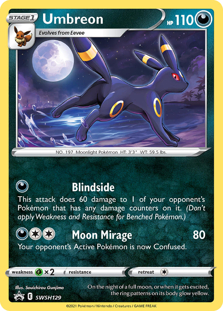 Umbreon - SWSH Black Star Promos - SWSH129