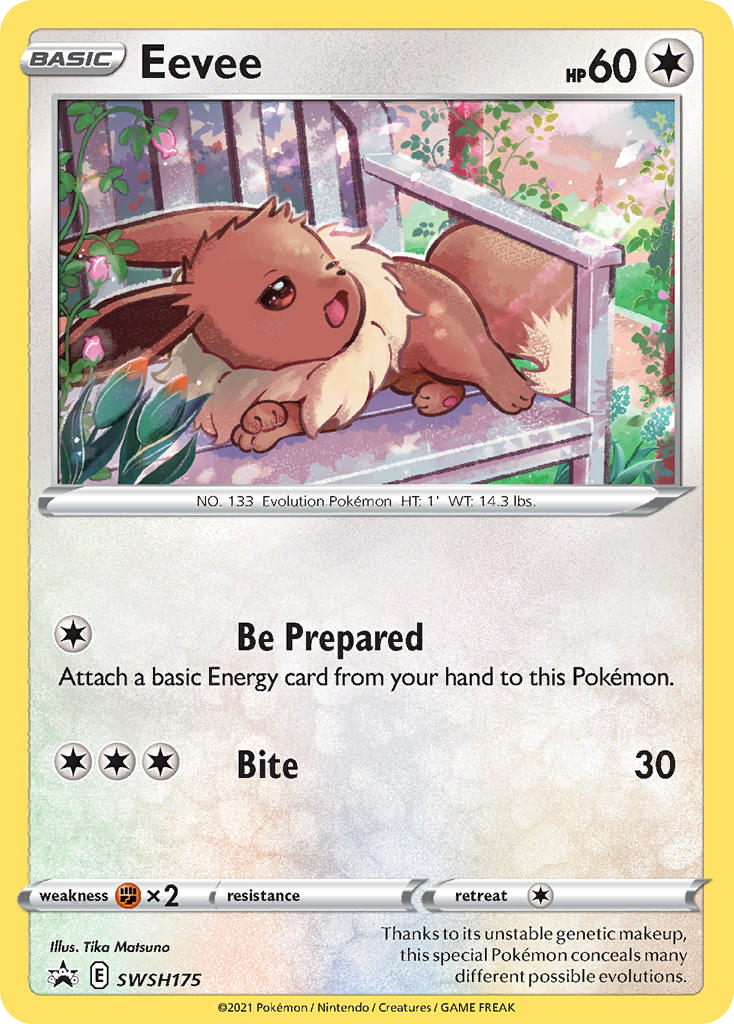 Eevee - SWSH Black Star Promos - SWSH175