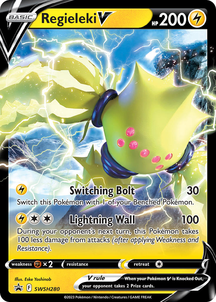 Regieleki V - SWSH Black Star Promos - SWSH280