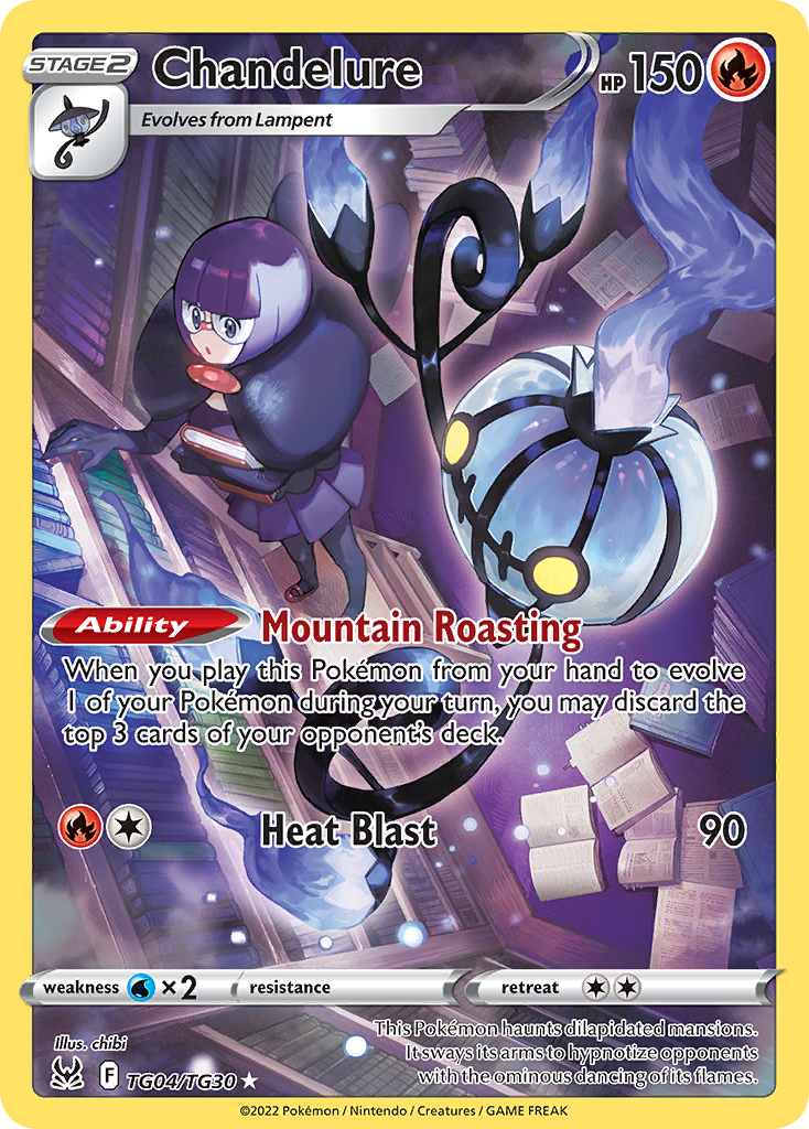 Chandelure - Lost Origin Trainer Gallery - TG04