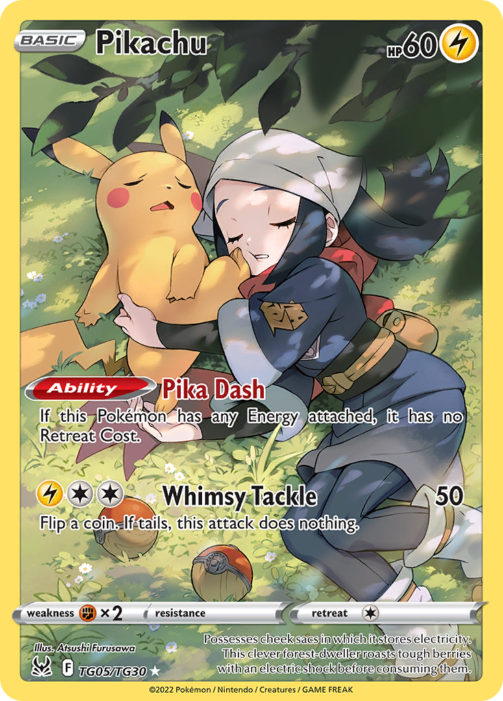Pikachu - Lost Origin Trainer Gallery - TG05