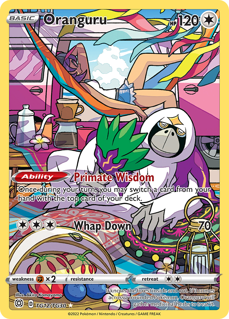 Oranguru - Brilliant Stars Trainer Gallery - TG12