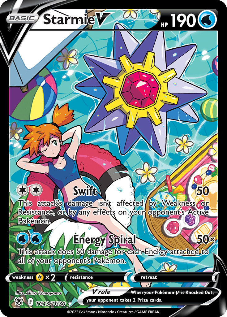 Starmie V - Astral Radiance Trainer Gallery - TG13