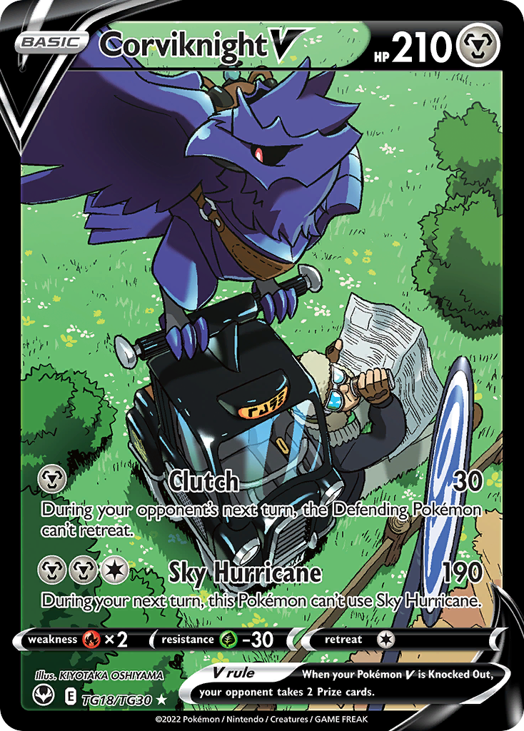 Corviknight V - Silver Tempest Trainer Gallery - TG18