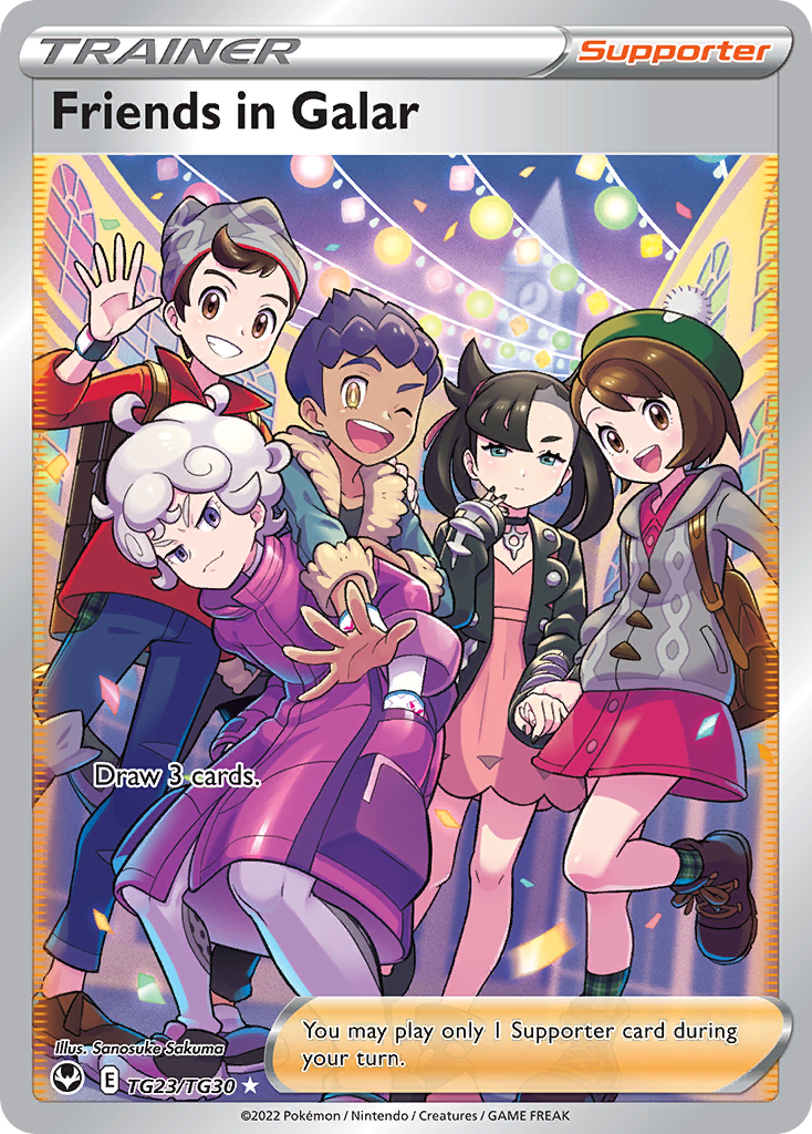 Friends in Galar - Silver Tempest Trainer Gallery - TG23