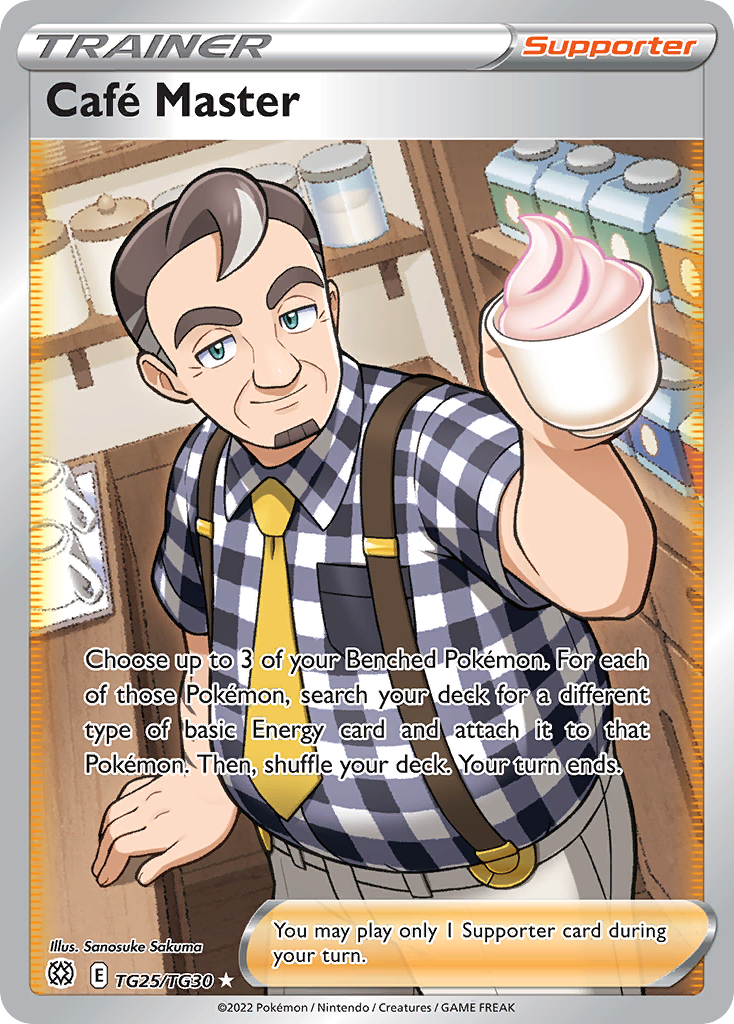 Café Master - Brilliant Stars Trainer Gallery - TG25