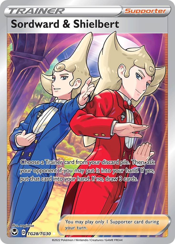 Sordward & Shielbert - Silver Tempest Trainer Gallery - TG28