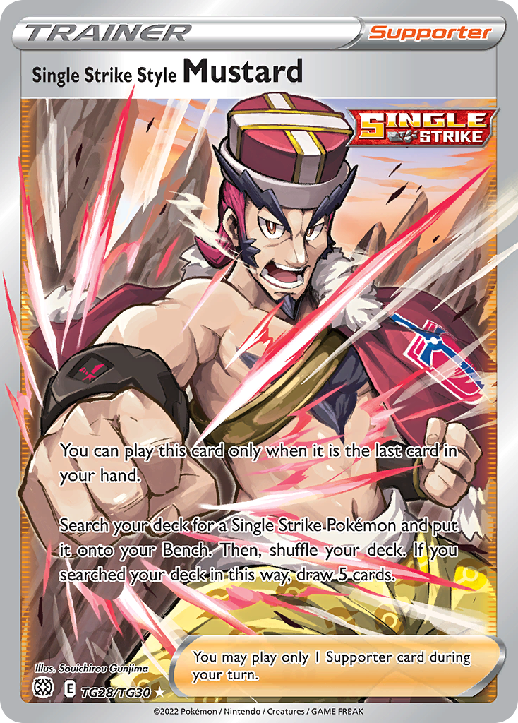 Single Strike Style Mustard - Brilliant Stars Trainer Gallery - TG28