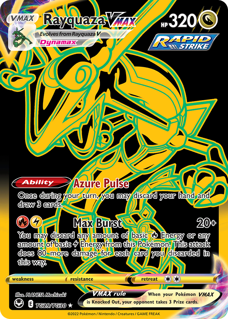 Rayquaza VMAX - Silver Tempest Trainer Gallery - TG29