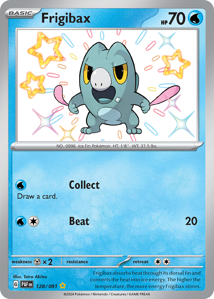 Frigibax - Paldean Fates - 128