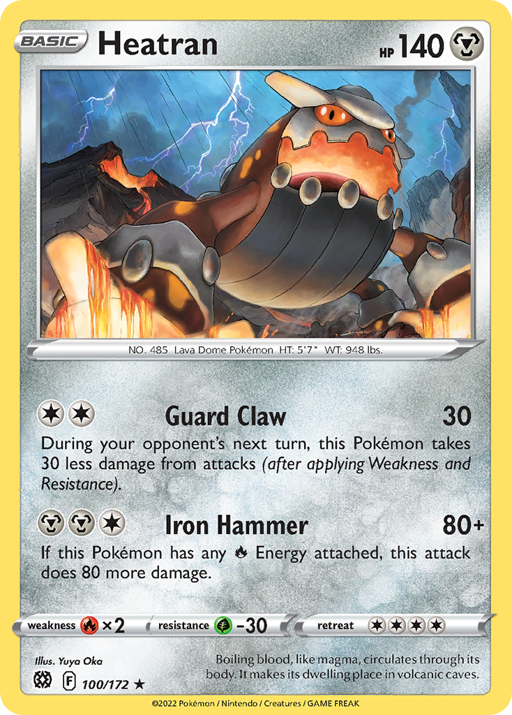 Heatran - Brilliant Stars - 100