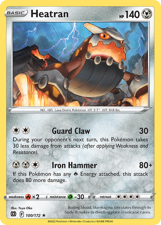 Heatran - Brilliant Stars - 100