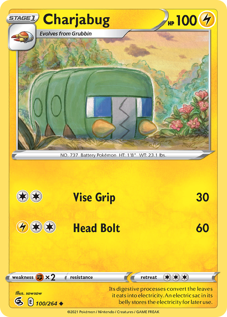 Charjabug - Fusion Strike - 100