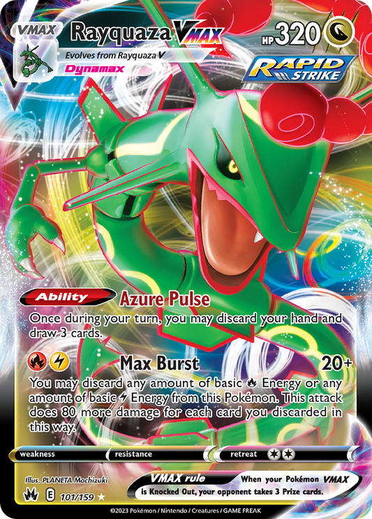 Rayquaza VMAX - Crown Zenith - 101