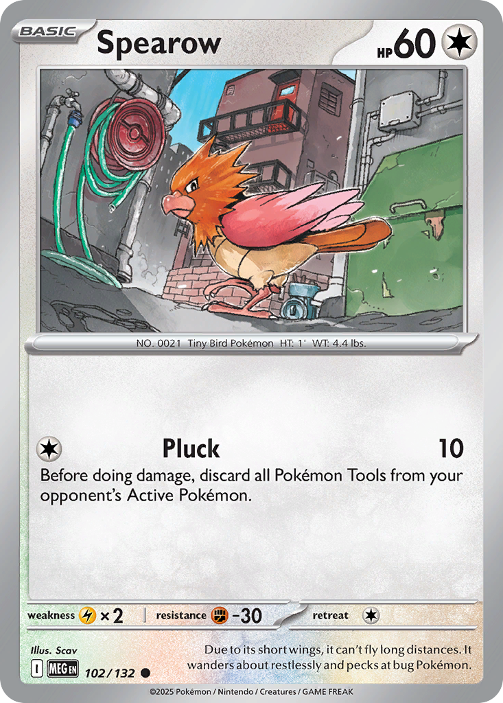 Spearow - Mega Evolution - 102