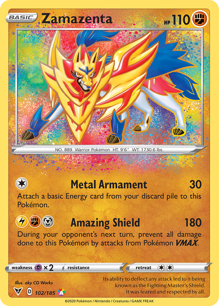 Zamazenta - Vivid Voltage - 102