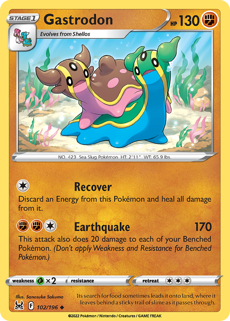 Gastrodon - Lost Origin - 102