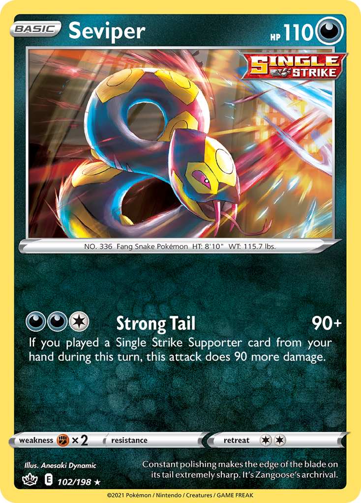 Seviper - Chilling Reign - 102