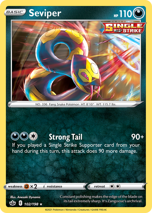 Seviper - Chilling Reign - 102