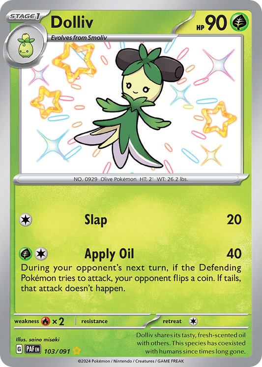 Dolliv - Paldean Fates - 103